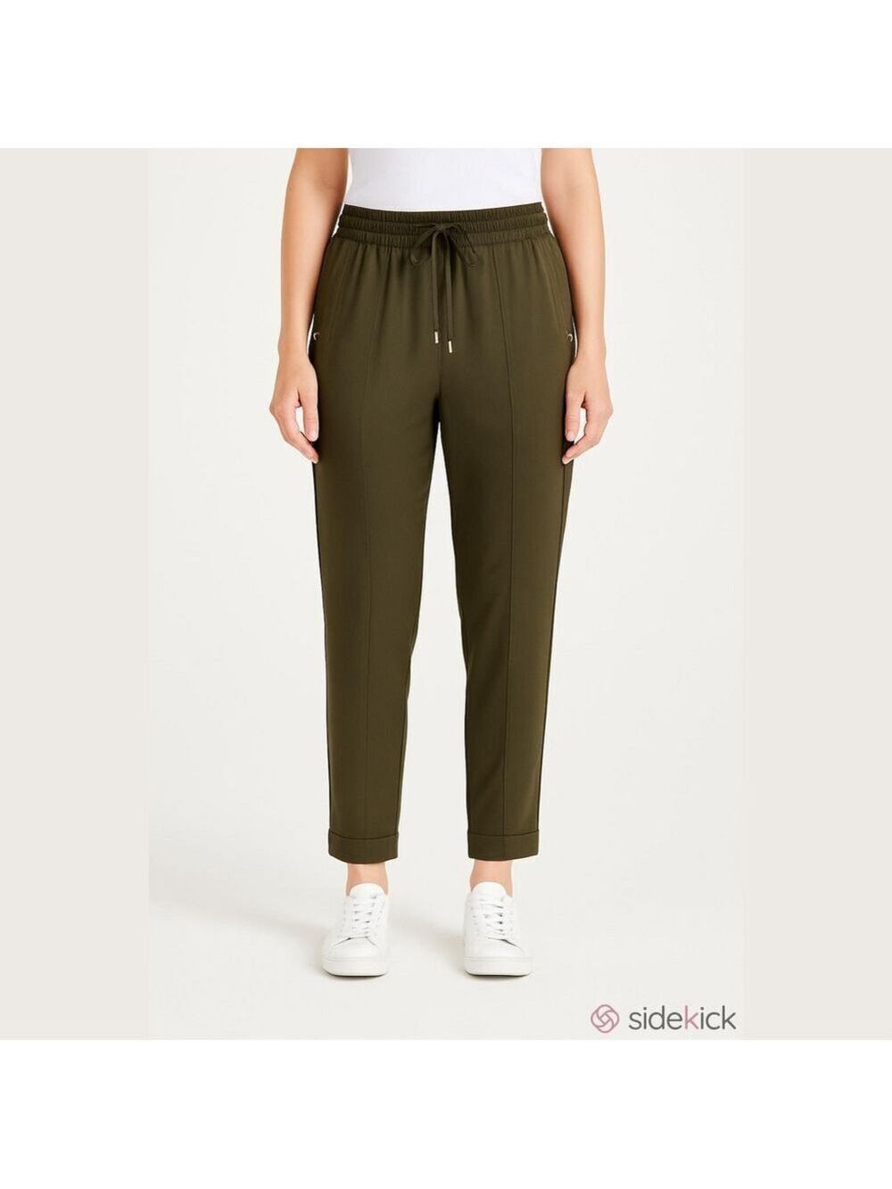 Jones New York Olive Green Jogger Pants
